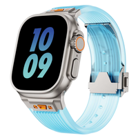Blue & Titanium Buckle
