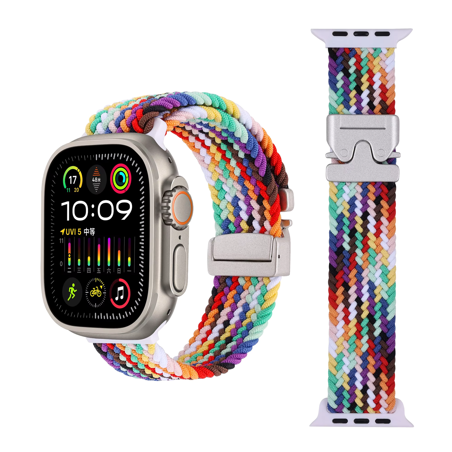 Nylon Braided Band For Apple Watch